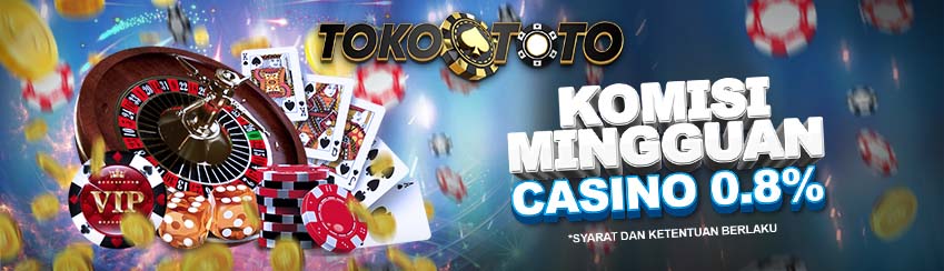 BONUS KOMISI ROLLINGAN LIVE CASINO 0.8%