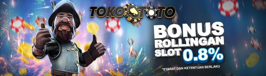 BONUS KOMISI ROLLINGAN SLOT 0.8%