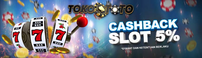 BONUS CASHBACK SLOT 5%